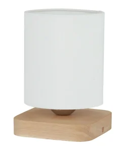 Lampka na drewnianej postawie, na szafkę nocną 7522174 JENTA | Kaja*Sklep Kaja Hot