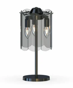 Lampka nocna w stylu dark glamour MT3523-3S-EBCN NIRA | Kaja*Sklep Kaja Online
