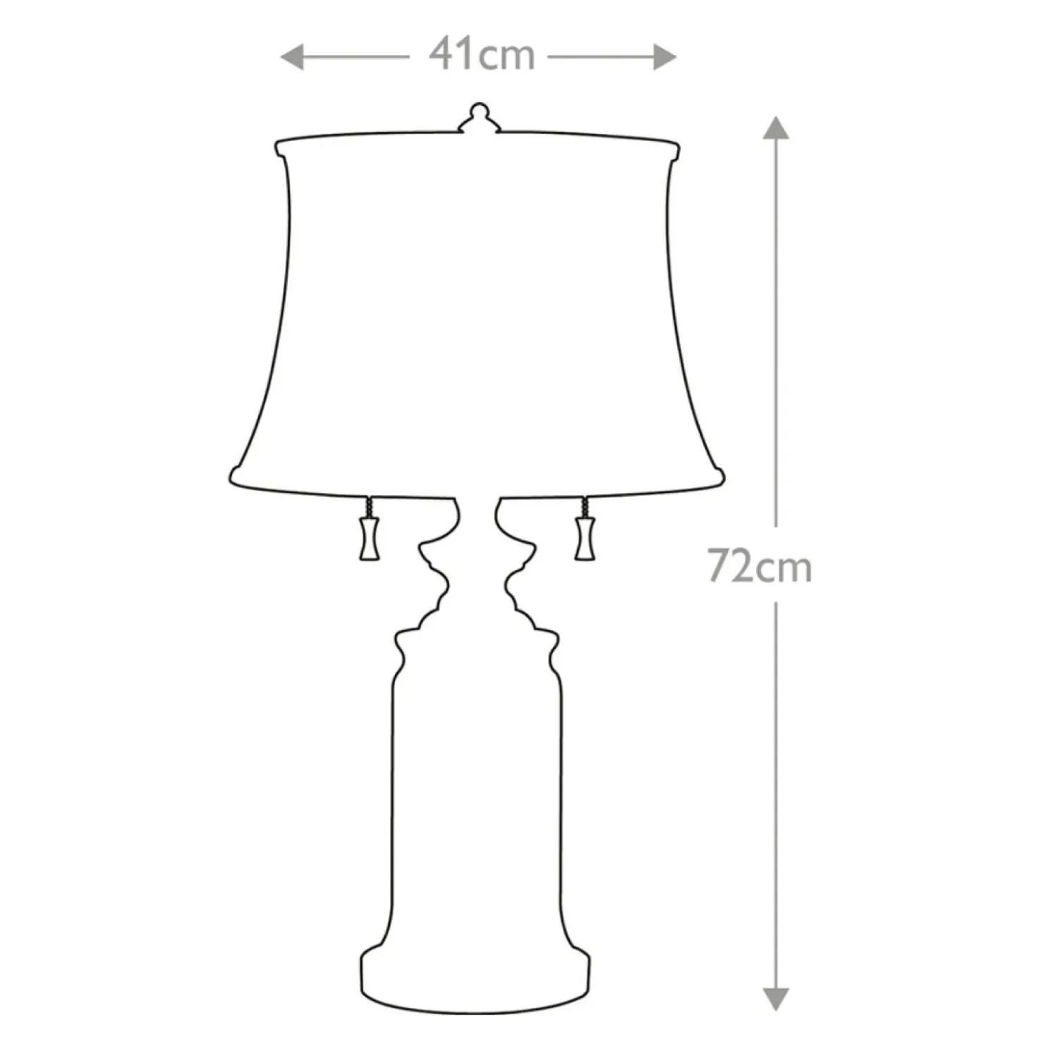 Lampka nocna z abażurkiem FE-STATEROOM-TL-BB z serii STATEROOM*Sklep Kaja Fashion