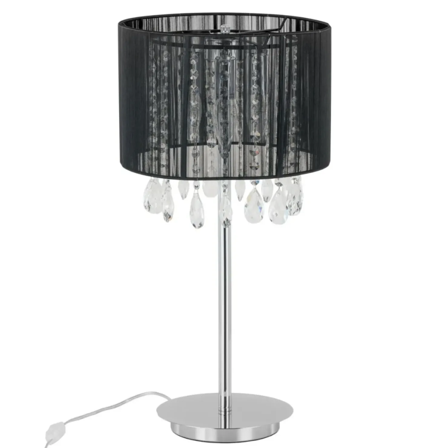 Lampka stołowa dark glamour MTM9262/3P BK ESSENCE | Kaja Oświetlenie*Sklep Kaja New
