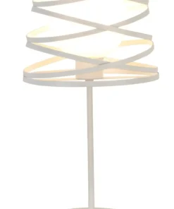 Lampka stołowa dekoracyjna biała LEDEA 50501062 AKITA | Kaja*Sklep Kaja Online