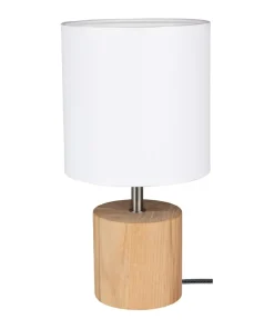 Lampka stołowa do rustykalnej sypialni 7081174 TRONGO ROUND | Kaja*Sklep Kaja Best