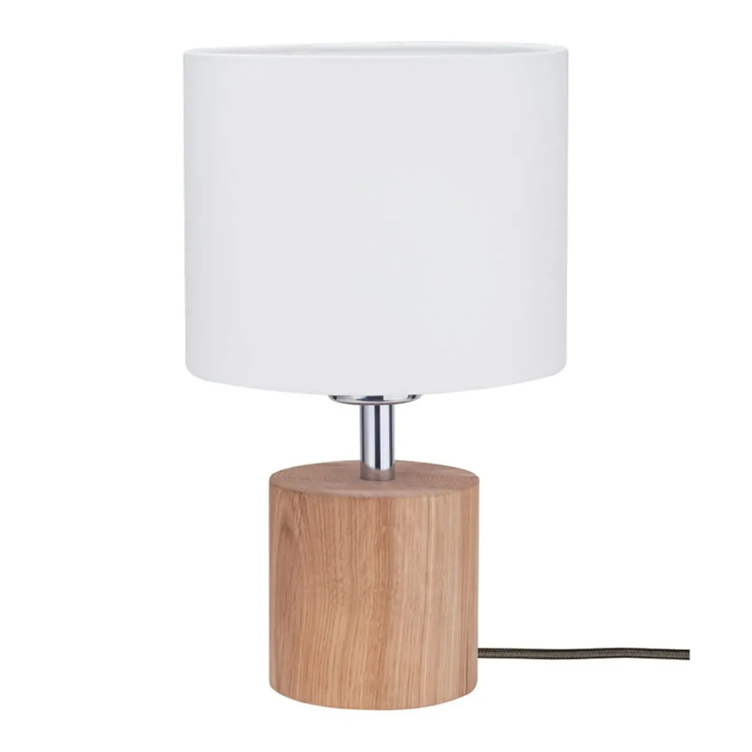 Lampka stołowa do rustykalnej sypialni 7081174 TRONGO ROUND | Kaja*Sklep Kaja Best