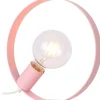 Lampka stołowa różowa okrągła E27 LEDEA 50501200 NEXO | Kaja*Sklep Kaja New