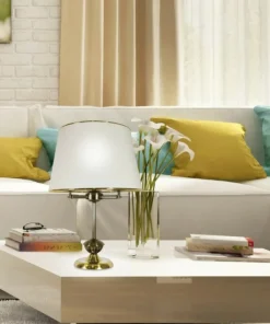 Lampka stołowa w kolorze patynowym 41-99436 GRAND | Kaja Oświetlenie*Sklep Kaja Flash Sale