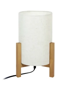 Lampka stołowa w stylu rustykalnym TB-85930-M-WH-WO ONES | Kaja*Sklep Kaja Store