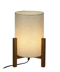 Lampka stołowa w stylu rustykalnym TB-85930-M-WH-WO ONES | Kaja*Sklep Kaja Store