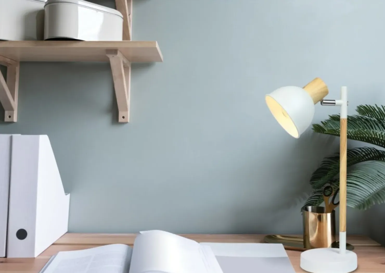 Lampka stołowa w stylu skandynawskim 41-80011 BONDO | Kaja Oświetlenie*Sklep Kaja Store
