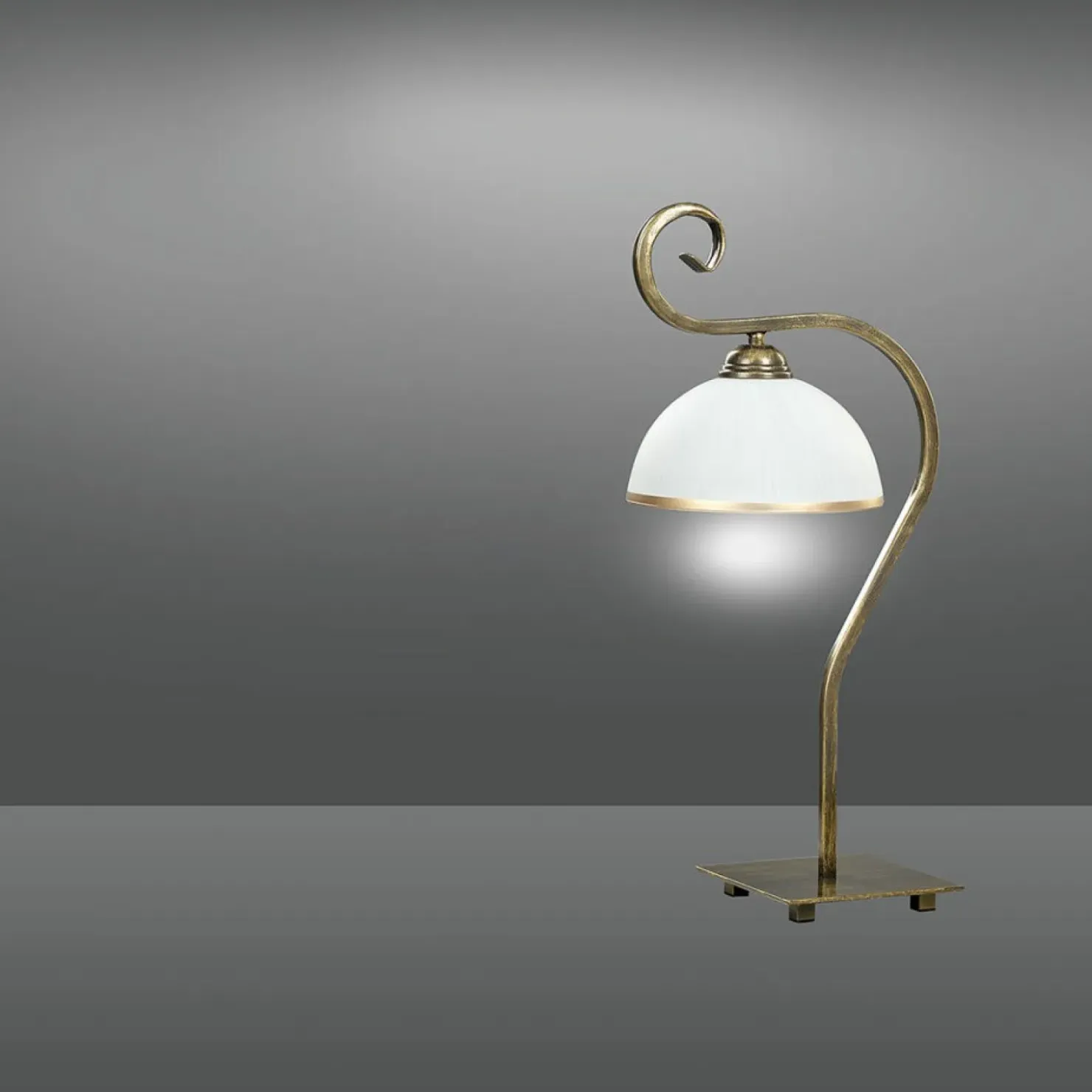 Lampka stołowa w stylu vintage, do salonu 149/LN1 WIVARA | Kaja*Sklep Kaja Shop