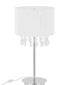 Lampka stołowa z kryształkami MTM9262/3P WH ESSENCE | Kaja Oświetlenie*Sklep Kaja Cheap