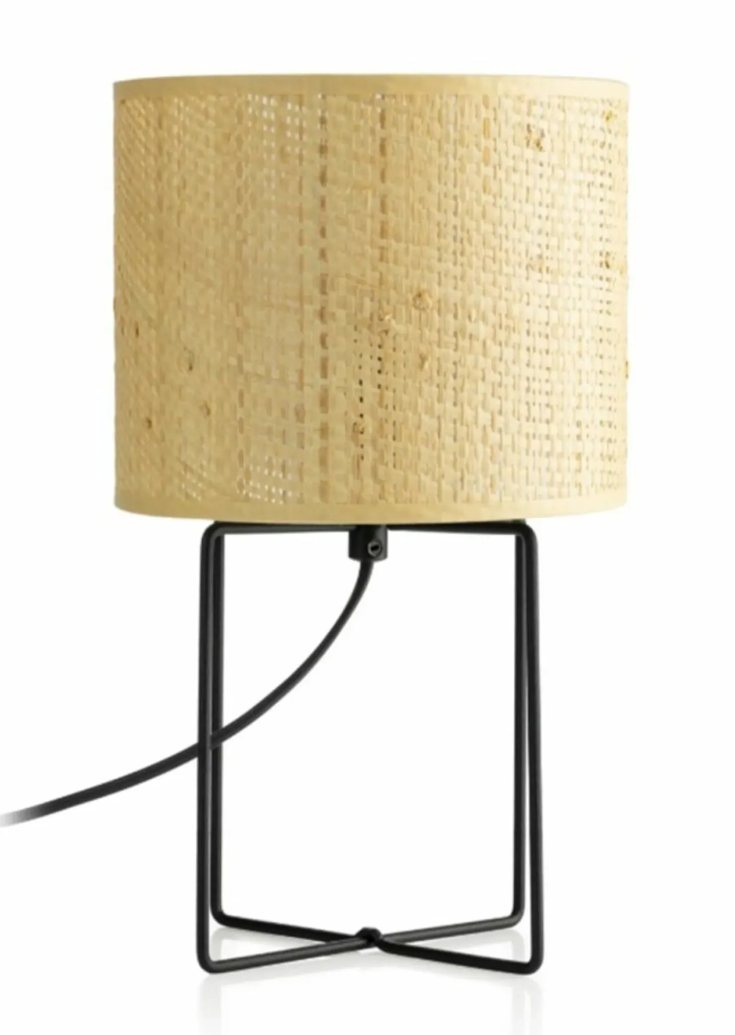 Lampka stołowa z rattanowym abażurem LX 5293 RATTAN | Kaja Oświetlenie*Sklep Kaja Hot