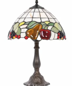 Lampka stołowa z witrażowym kloszem K-G12550 FRUIT | Kaja Oświetlenie*Sklep Kaja Hot