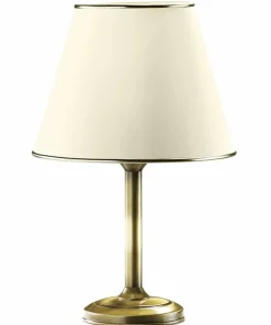 Lampka stołowa złota z abażurem JUP 509 CLASSIC | Kaja Oświetlenie*Sklep Kaja Store