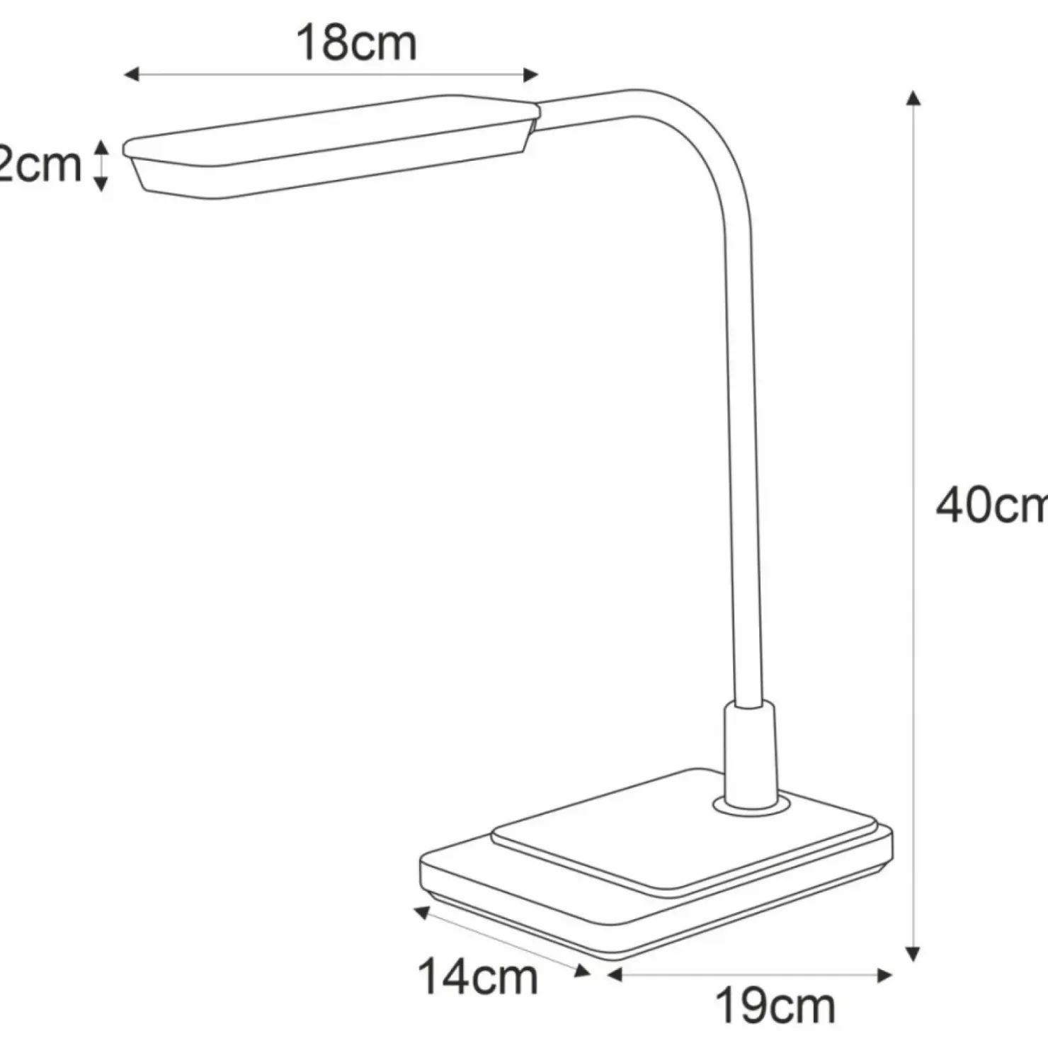 Lampka ze zmienną barwą światła K-BL1027 BIAŁY IKA | Kaja Oświetlenie*Sklep Kaja Sale