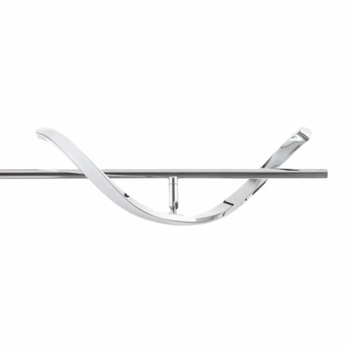 Clearance Sklep Kaja Ledowa, owana lampa wisząca ABR-LAZZA-30W SPIRALI | Kaja chrom