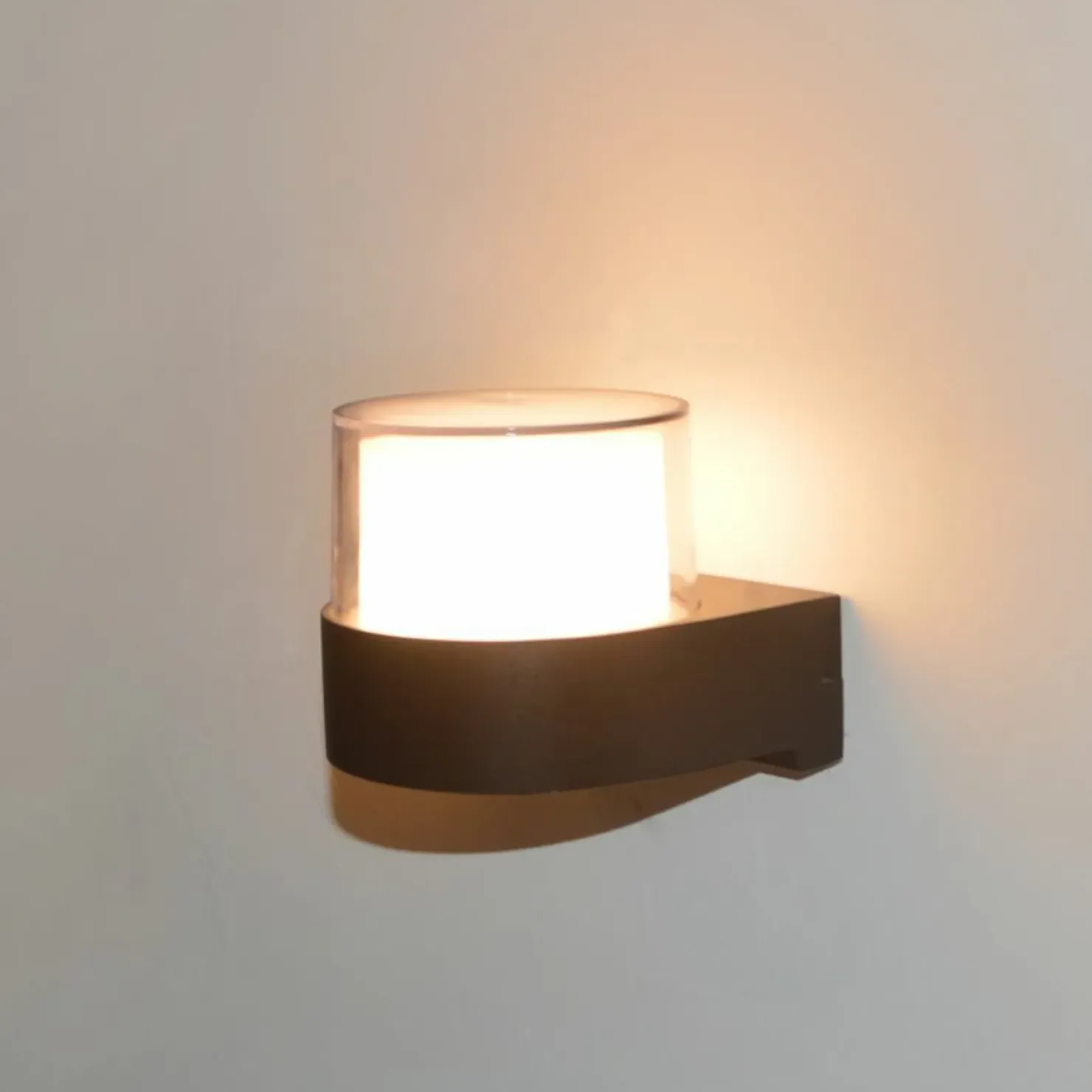 Ledowa, elewacyjna lampa ścienna 3000K OWL-4626-3K z serii MARTI*Sklep Kaja Cheap