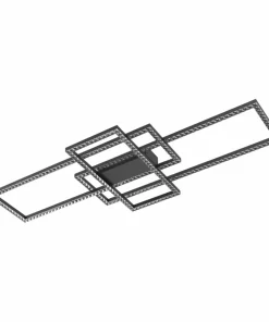 Ledowa, geometryczna lampa sufitowa MX7907-3B-3BT ERVI | Kaja*Sklep Kaja Store