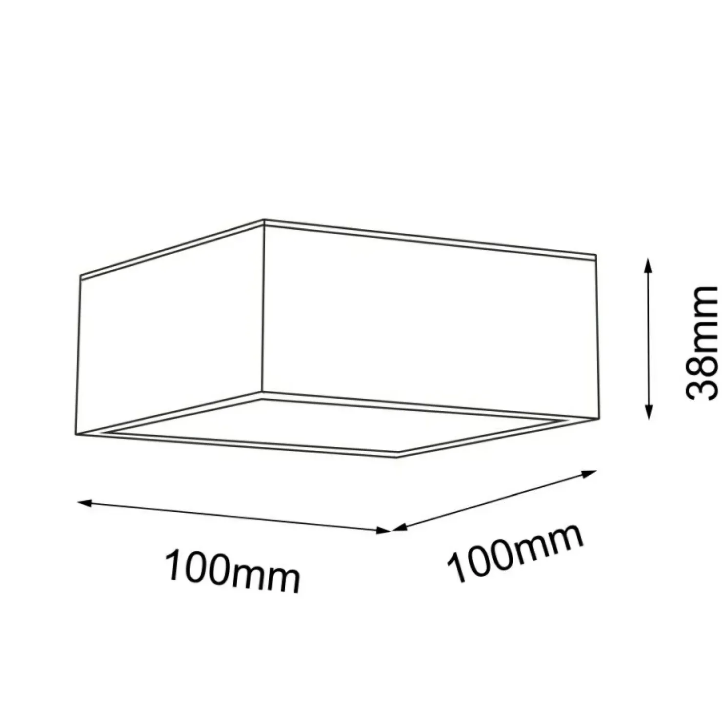 Ledowa kostka do łazienki IP44 4000K ANT 8577 z serii TOTTO*Sklep Kaja Shop