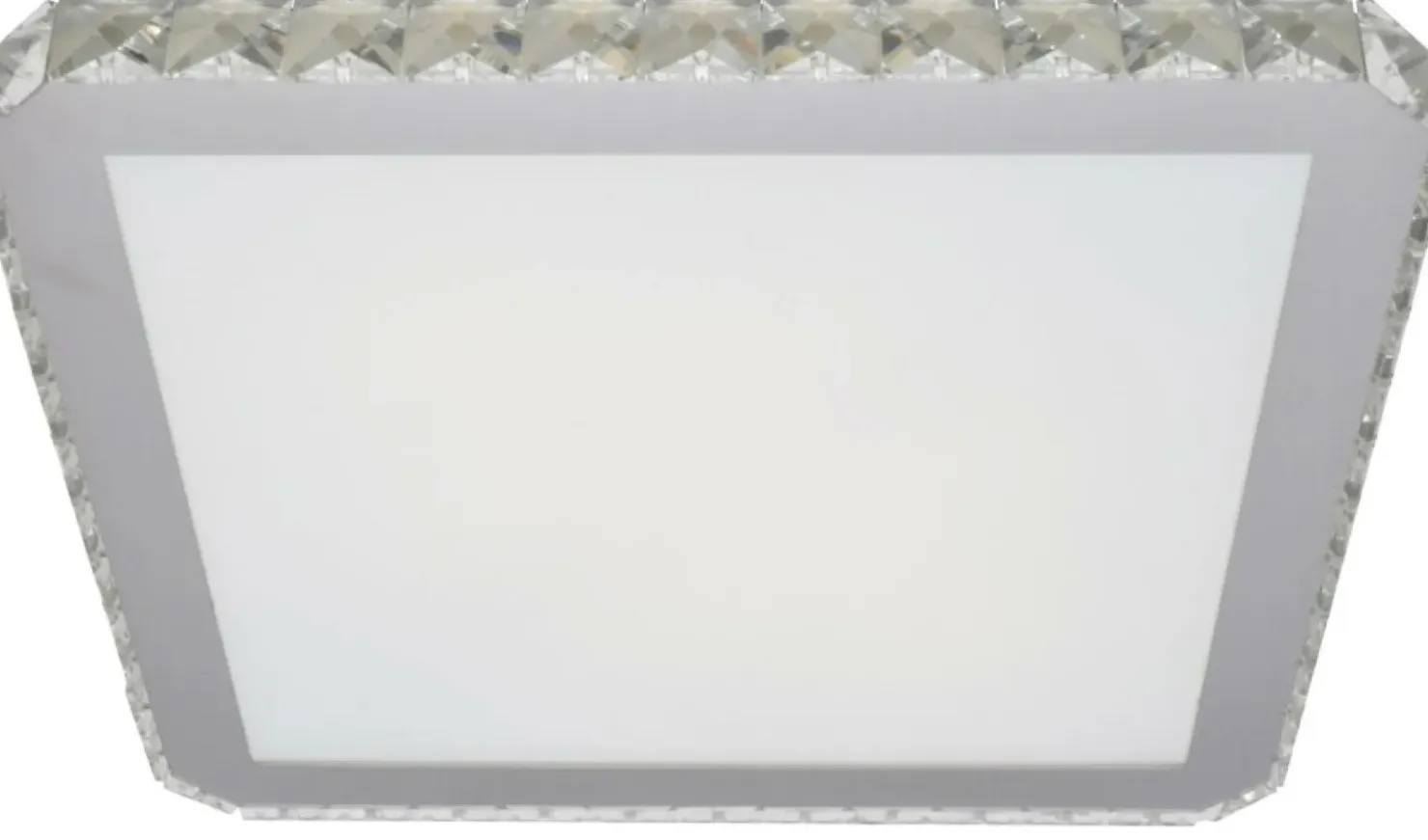 Ledowa, kryształowa lampa sufitowa 50x50cm AZ1595 GALLANT | Kaja*Sklep Kaja Discount
