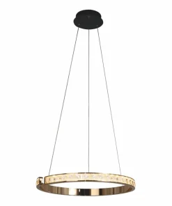 Best Sale Sklep Kaja Ledowa, kryształowa obręcz wisząca MD4996-1-3GBD MURIEL | Kaja