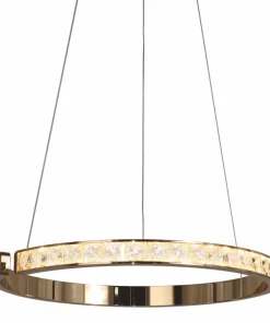 Best Sale Sklep Kaja Ledowa, kryształowa obręcz wisząca MD4996-1-3GBD MURIEL | Kaja