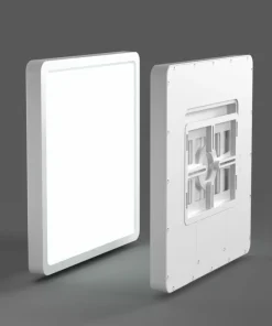 Ledowa lampa do korytarza 45x45 PLF-83625-450S-45W-WH BASTIA | Kaja*Sklep Kaja Cheap