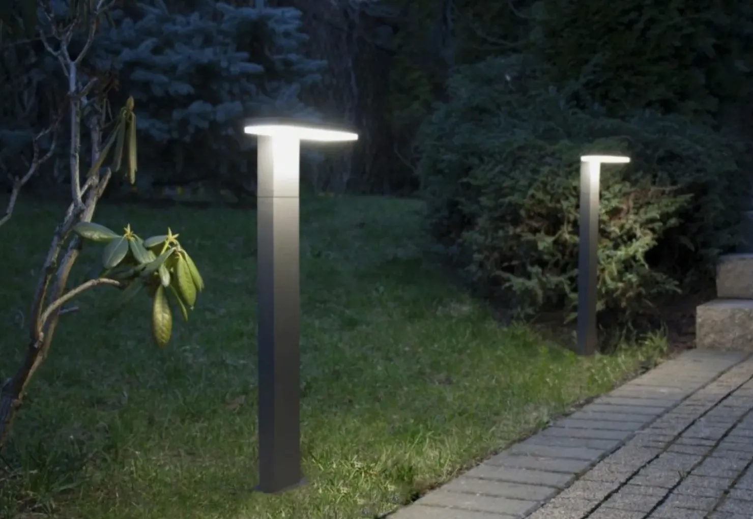Ledowa lampa elewacyjna, nowoczesna 17601 DG z serii FLER | Kaja Oświetlenie*Sklep Kaja Clearance
