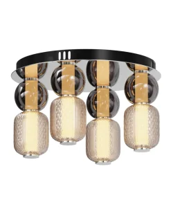 Store Sklep Kaja Ledowa lampa sufitowa, dekoracyjna MOD273CL-L60CH3K z serii DROP chrom