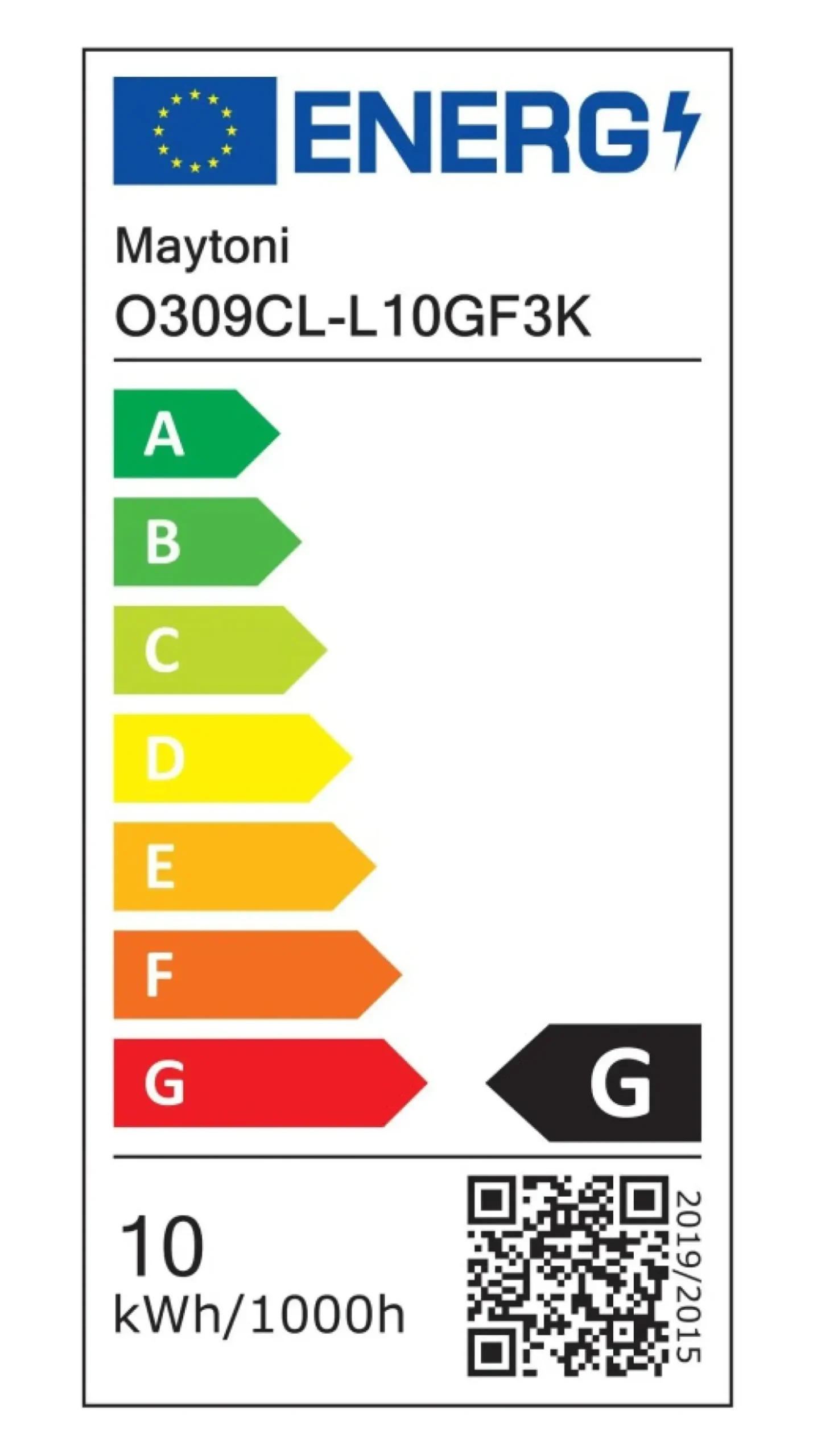 Ledowa lampa zewnętrzna, czarna, moc 10W O309CL-L10GF3K z serii ARES*Sklep Kaja Hot