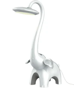 Ledowa lampka biurkowa dla dzieci K-BL1603 BIAŁY SŁONIK | Kaja*Sklep Kaja Discount