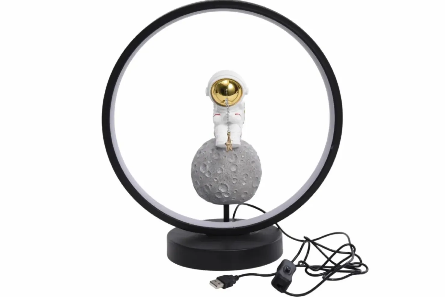 Ledowa lampka stołowa do pokoju dziecka AX04S223D-1 ASTRONAUTA | Kaja*Sklep Kaja Flash Sale