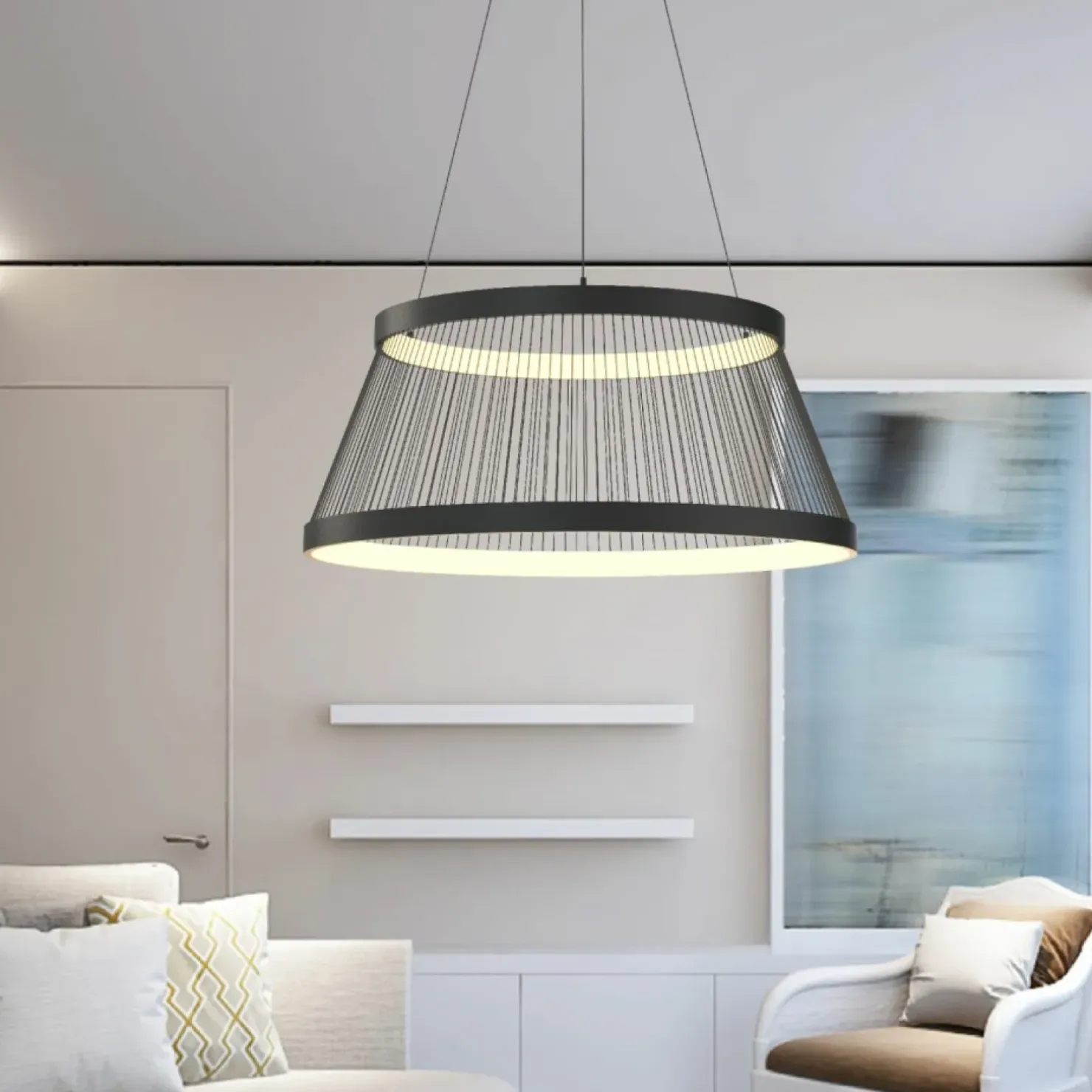 Cheap Sklep Kaja Ledowa, nowoczesna lampa wisząca MD3328-2M-3BT BALU | Kaja Oświetlenie