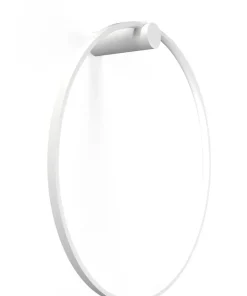 Ledowa obręcz ścienna, kinkiet koło 60cm LP-999/1W S WH z serii MIRROR*Sklep Kaja Clearance