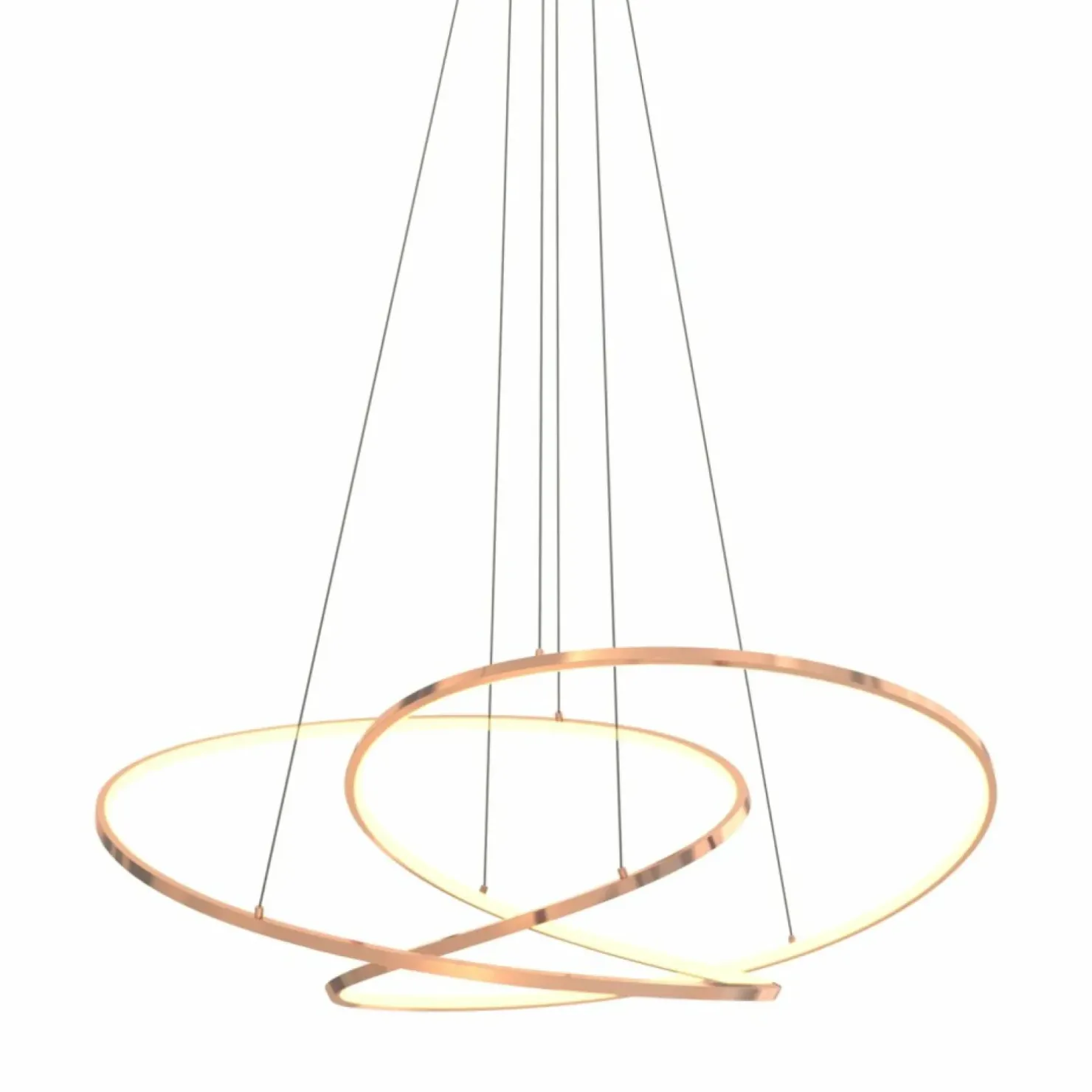 Cheap Sklep Kaja Ledowa, ozdobna lampa wisząca wstążka MD7360-1A-3GT CHOLET | Kaja