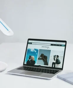 Ledowa, regulowana lampka biurkowa K-BL1072 BIAŁY MIDA | Kaja*Sklep Kaja Online