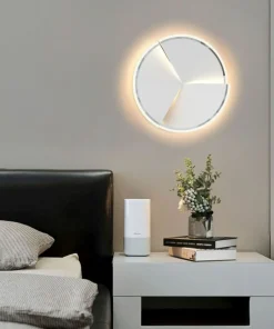 Ledowa, srebrna, okrągła lampa ścienna WF 9036-108L TRAPANI | Kaja*Sklep Kaja Cheap
