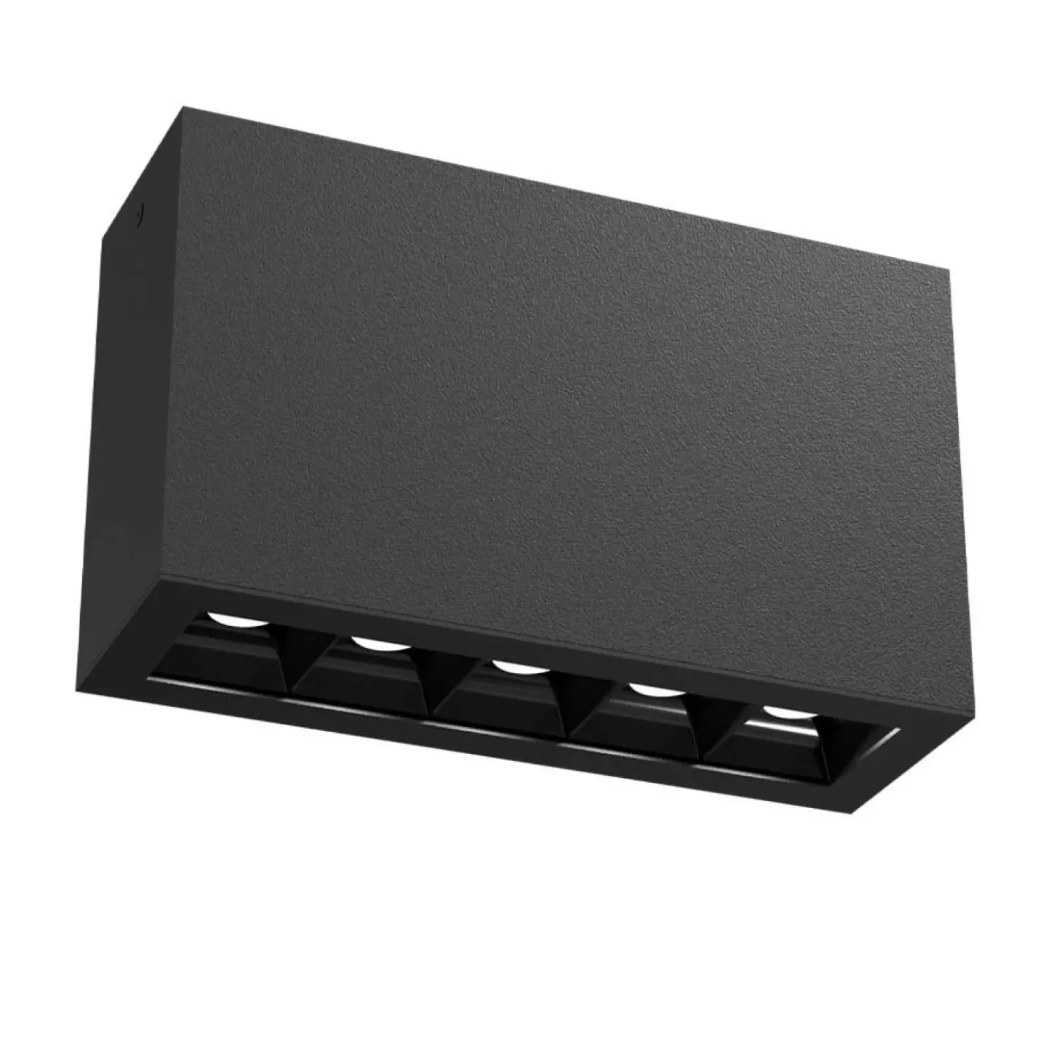 Ledowy downlight z 4 światłami 9x15cm LED 4000K ANT 1038 serii A-GLARE*Sklep Kaja Shop