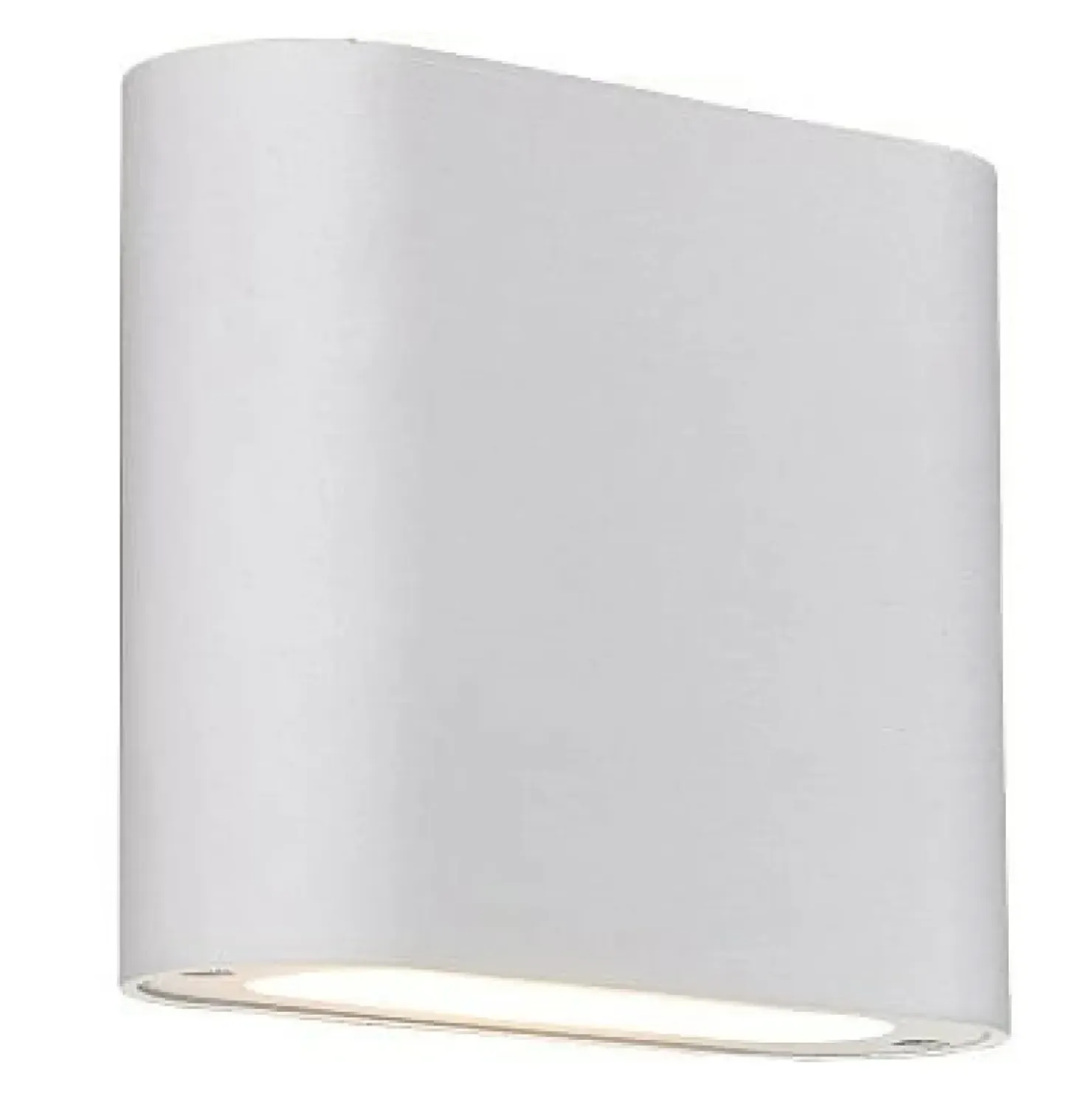 Ledowy kinkiet elewacyjny, geometryczny LP-1556/1W WH z serii SAP*Sklep Kaja Cheap