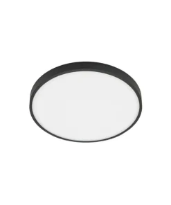 Ledowy, okrągły plafon ⌀28cm 3000K PLF-75689-BK-3K z serii RIBERIO*Sklep Kaja Fashion