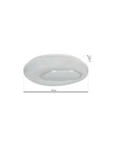 Ledowy plafon o mocy 36W, sterowana pilotem ML6398 z serii BONO | Kaja Oświetlen*Sklep Kaja Flash Sale