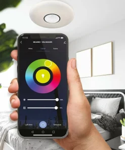 Ledowy plafon RGB, zmienna barwa światła ML6405 z serii VELA | Kaja Oświetlenie*Sklep Kaja Shop