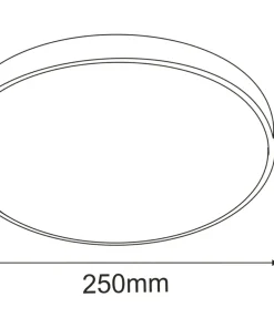 Ledowy plafon z neutralnym światłem ⌀25cm 4000K ANT 1061 IKA | Kaja*Sklep Kaja Online