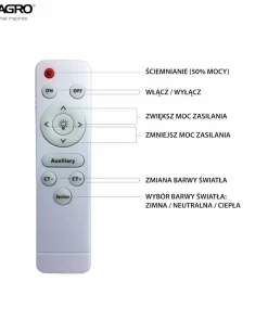Ledowy plafon ze zmienną barwą światła ML263 SIENA | Kaja Oświetlenie*Sklep Kaja Online