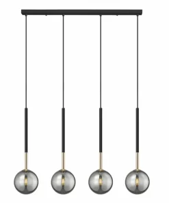 Outlet Sklep Kaja Liniowa lampa nad stół w kuchni P0574-04D-SDFZ ARCTURUS | Kaja