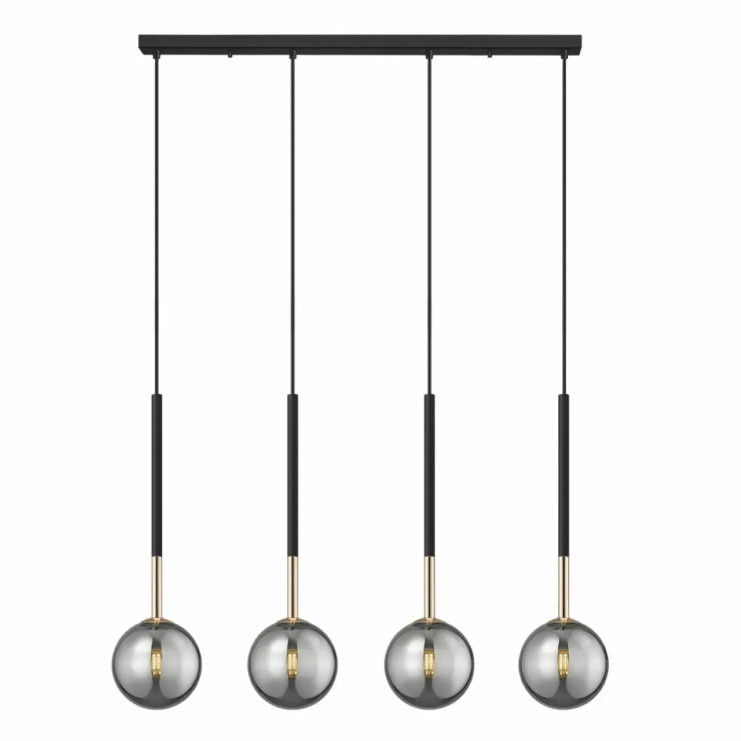 Outlet Sklep Kaja Liniowa lampa nad stół w kuchni P0574-04D-SDFZ ARCTURUS | Kaja