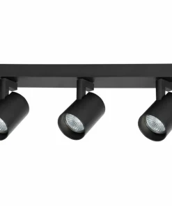 Cheap Sklep Kaja Liniowa lampa sufitowa w kolorze czarnym, 3 spoty ML0681 VOLF | Kaja