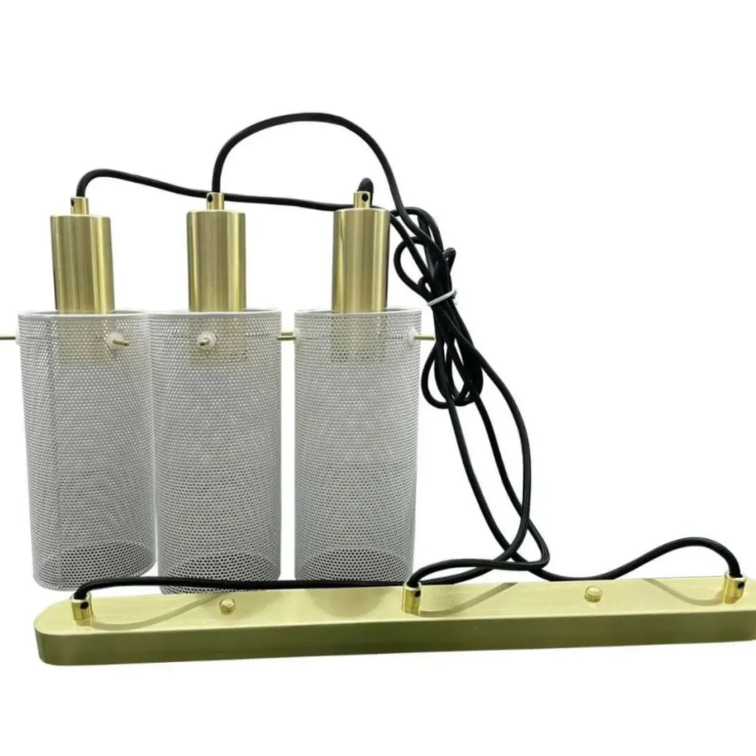 Best Sklep Kaja Liniowa lampa wisząca nad stół w kuchni LP-945/3L WH TIRANA | Kaja