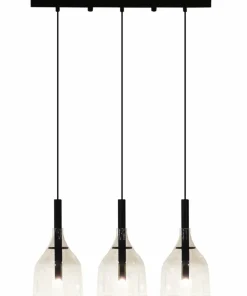 Hot Sklep Kaja Liniowa lampa wisząca z 3 kloszami ANT 5096 BOTOR | Kaja Oświetlenie