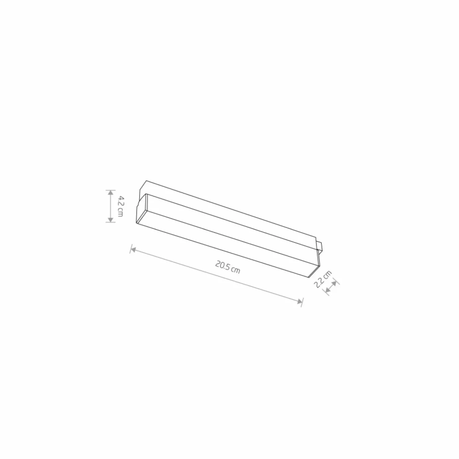 Listwa LED do szynymagnetycznej 1F 10143 LVM LINE LED | Kaja*Sklep Kaja Online