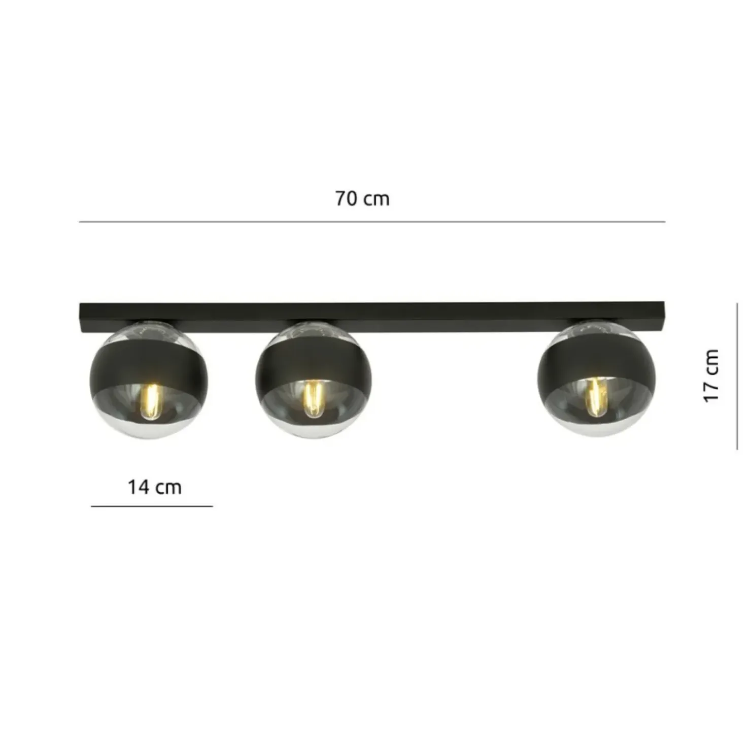 Listwa sufitowa z nieregularnie zostawionymi kulami 1123/3 FIT | Kaja*Sklep Kaja Cheap